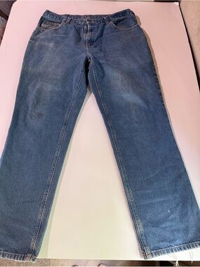 Carhartt B13 DST Loose Fit Washed Denim Work Carpenter Jeans